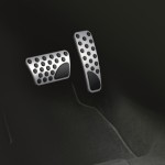 Stainless steel Dodge Challenger pedals