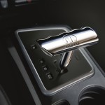 Dodge Challenger chromed T-shifter automatic transmission knob