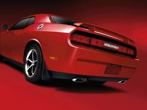 Dodge Challenger with Mopar Go-Wing spoiler