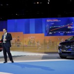 Jim Farley With 2011 Ford Edge and Edge Sport at 2010 Chicago