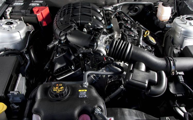 With the 3.7-liter V6 that Ford is putting in the 2011 Mustang V6, 