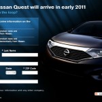 2011 Nissan Quest Microsite