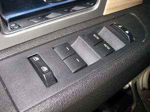 2011 Ford F-150 Driver Door Controls