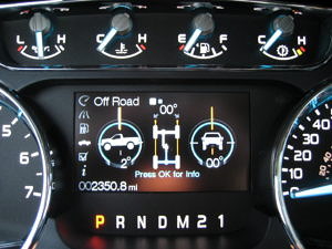 2011 Ford F-150 IC LCD 2