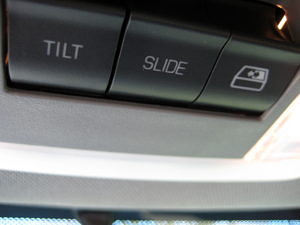 2011 Ford F-150 Moonroof Controls