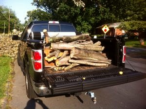 2011 F-150 - bed full of firewood