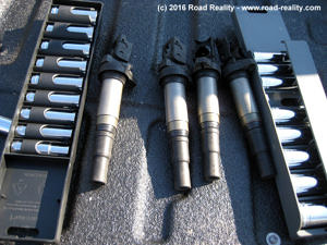 2010 Mini Cooper S Coil Boots Removed