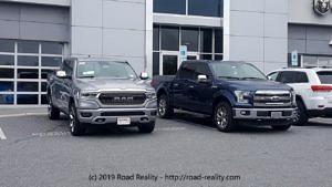 2019 RAM 1500 Limited and 2015 Ford F-150 Lariat