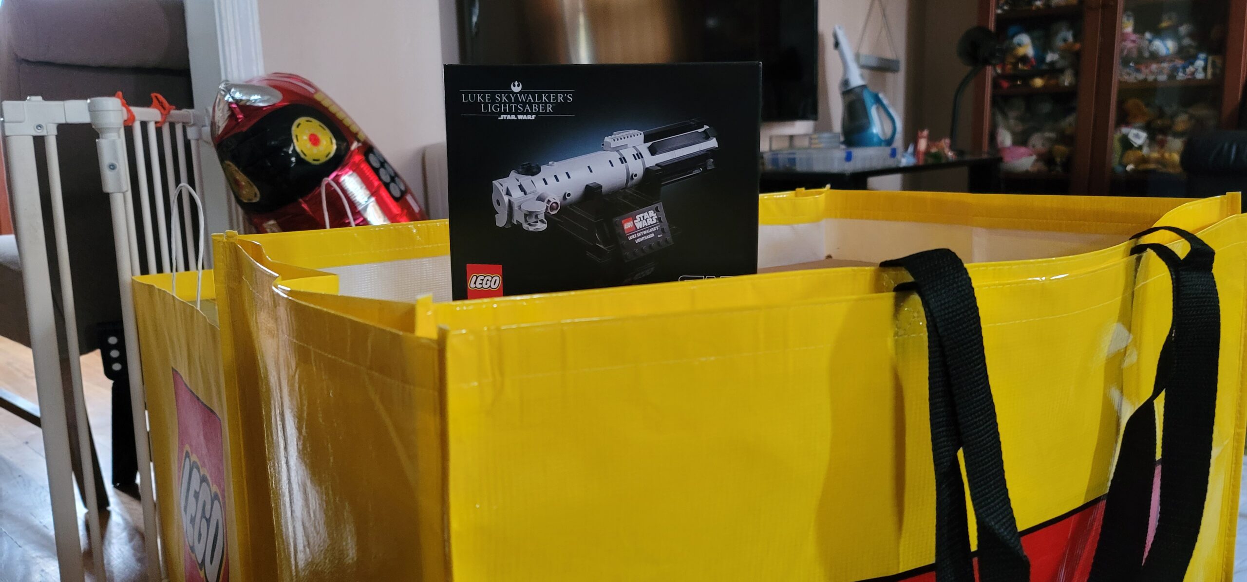YouTube Short Walking The Lego AT AT Through The Mall