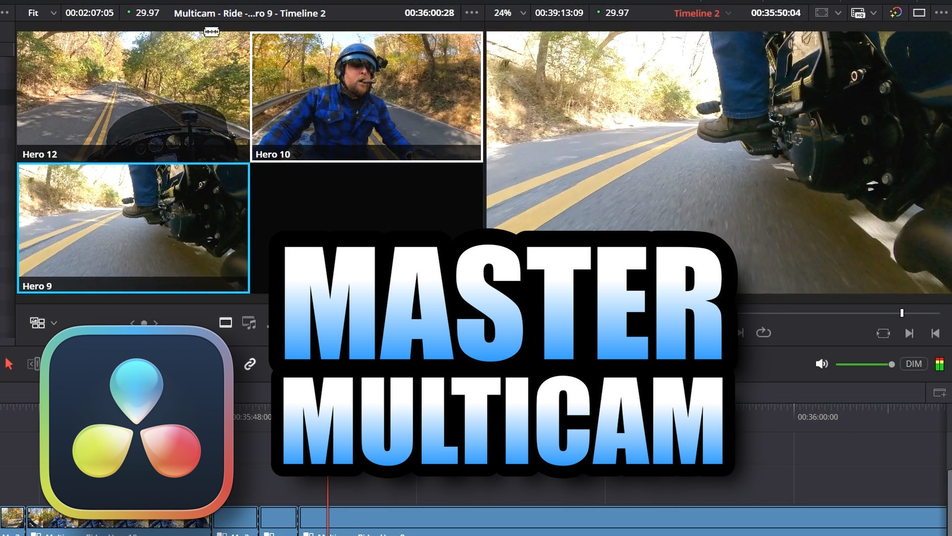 Creator Reality: From sync to edit - MASTER Multicam in Davinci Resolve 19!